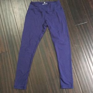 Blue workout pants